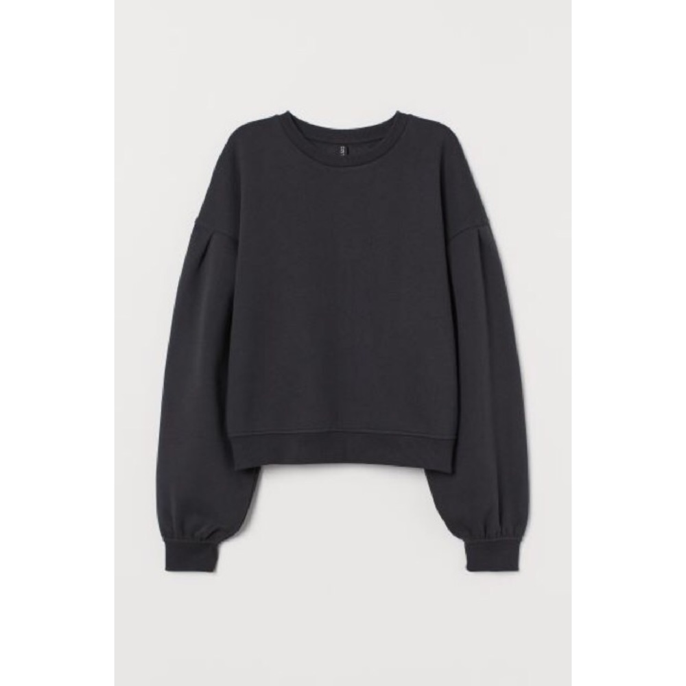 NWT H&M Puff-sleeves Sweatshirt